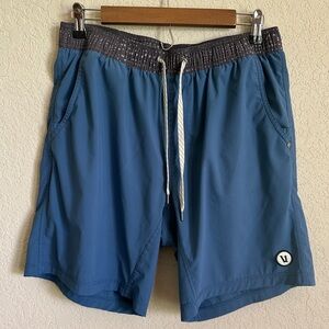 Vuori Kore Men's Shorts Saltwater Blue